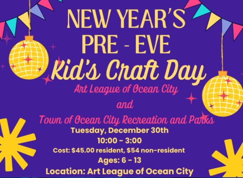New Year’s Pre-Eve Kid’s Craft Day