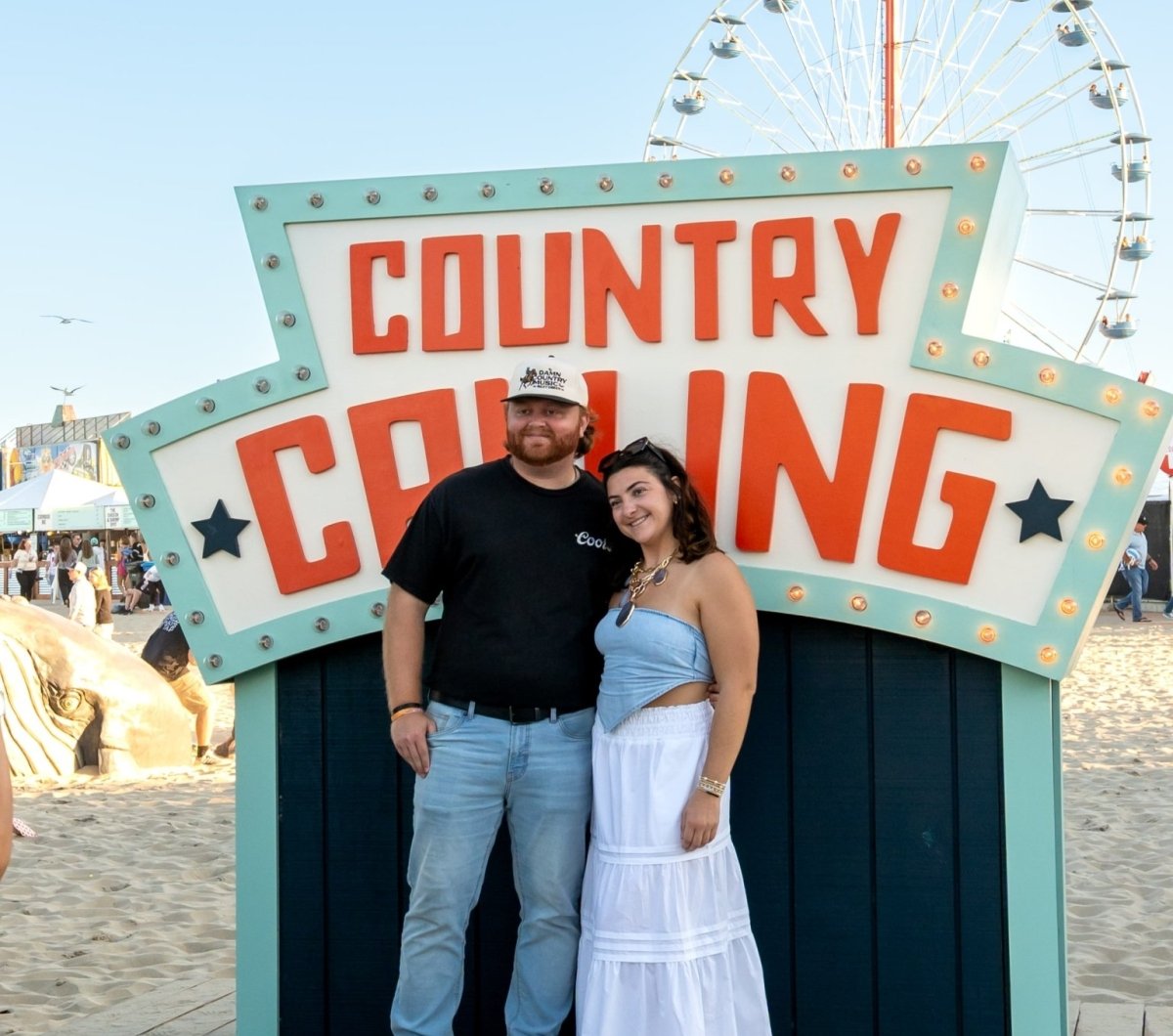 Country Calling Festival goers at Country Calling